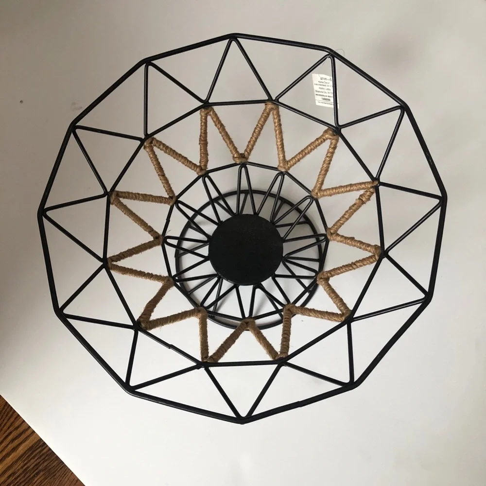 Wire basket home decor